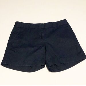 J. Crew Chino Broken-In shorts, navy blue, 21760